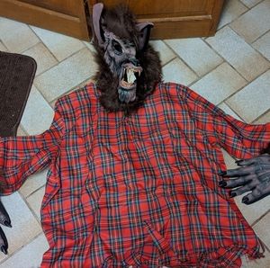 Couples red riding hood & big bad wolf costume